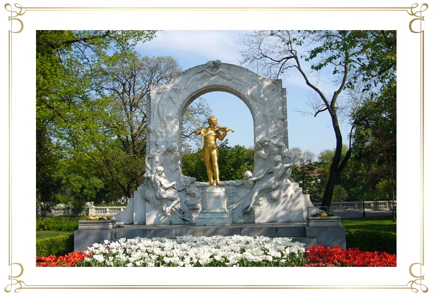 Strauss-Denkmal Am Stadtpark in Wien