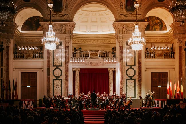 Concierto Mozart y Strauss en el Hofburg de Viena